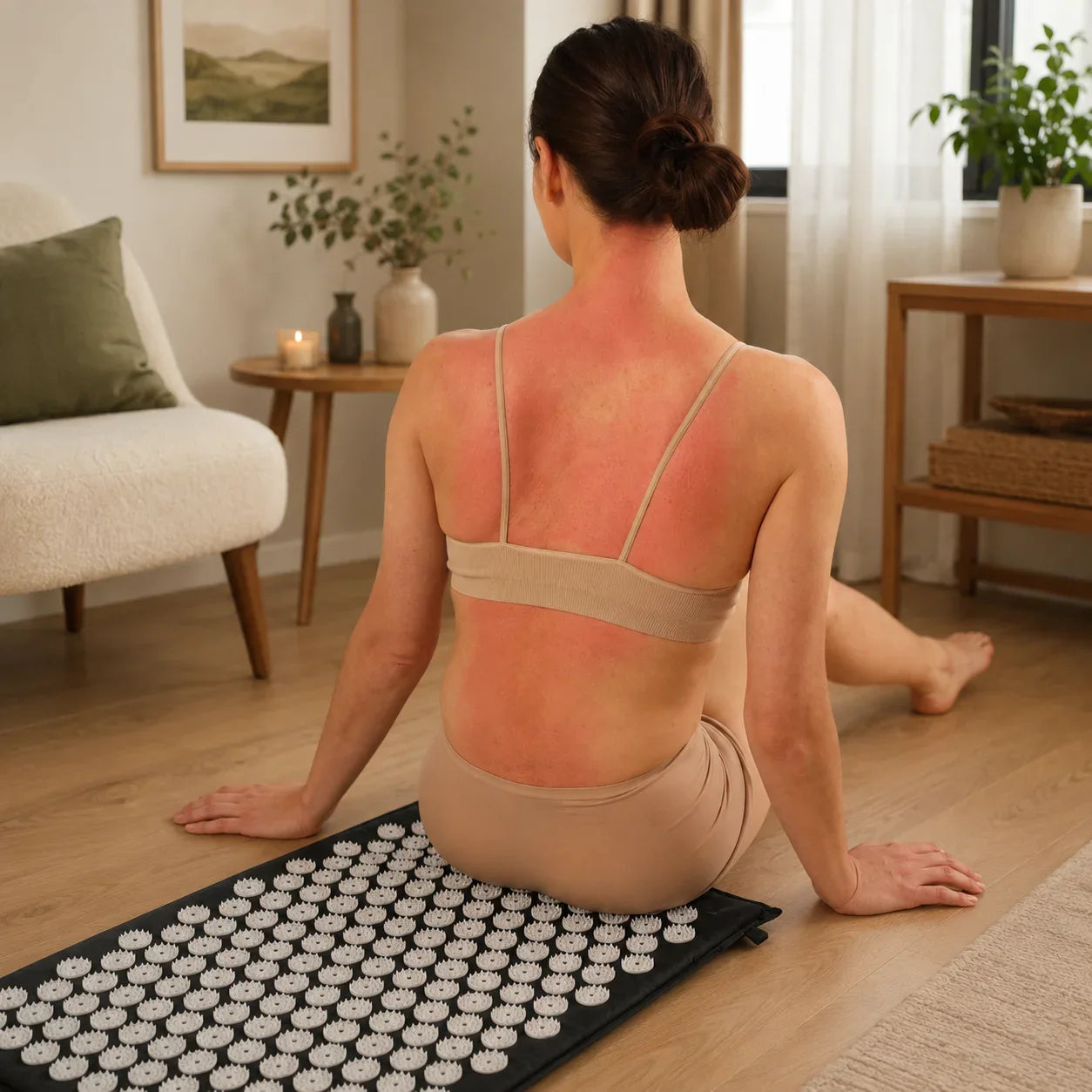 Nuvela — tappetino di agopressione, dettaglio delle micro-punte